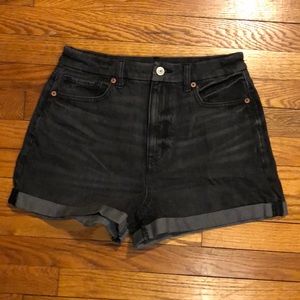 American Eagle Comfort Stretch High Waisted Jean Shorts